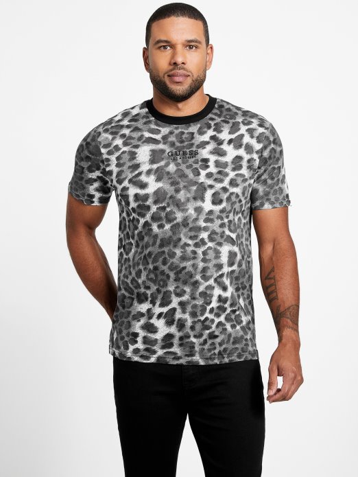 Abello Leopard Tee Guess Shopping čista Bijela