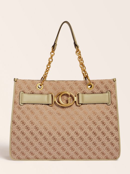 Aileen 4g Logo Shopper Guess Shopping Green