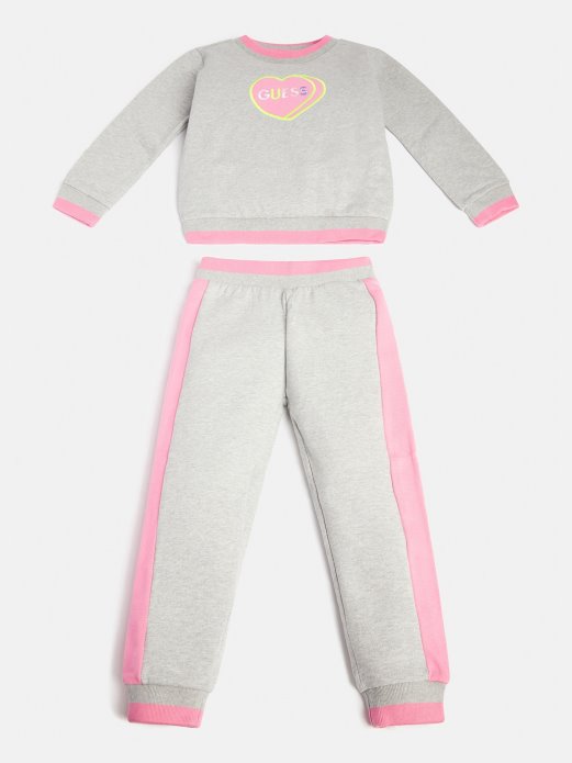 Aktivni Komplet Trenirka I Hlače Guess Shopping Grey Multi Novi Trend