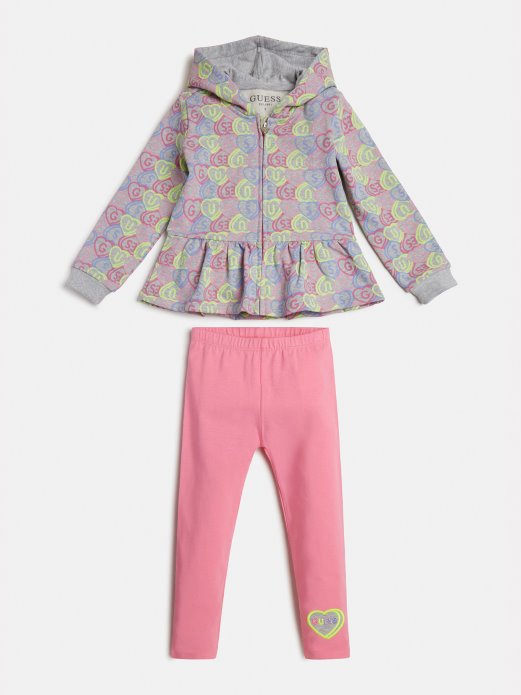 Aktivni Set Trenirke I Tajica Guess Shopping Višebojni Uzorak