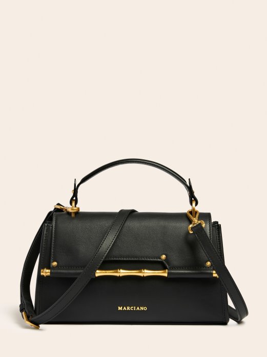 Alia Torbica Od Prave Kože Crna Guess Shopping