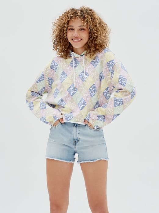 All Over Logo Trenirka Bijela Multi Guess Shopping