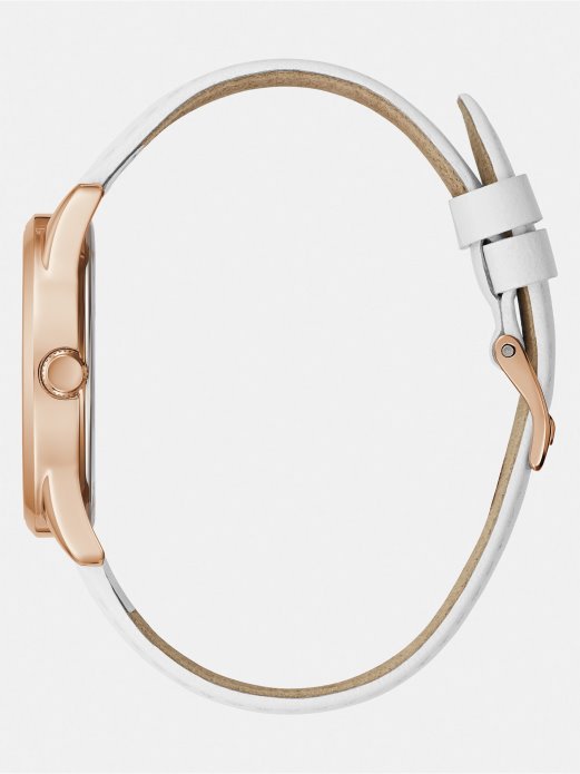 Analogni Sat Od Prave Kože Blue Guess Shopping