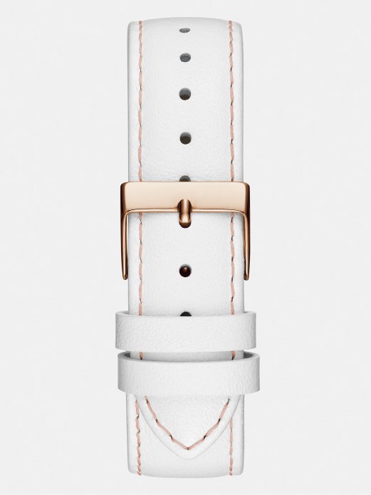 Analogni Sat Od Prave Kože Blue Guess Shopping