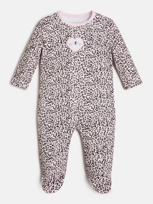 Animalier Romper Multi Pink Guess Shopping