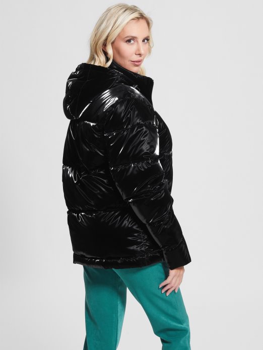 Arctic Metalik Pufer Jakna Jet Crna Multi Guess Shopping