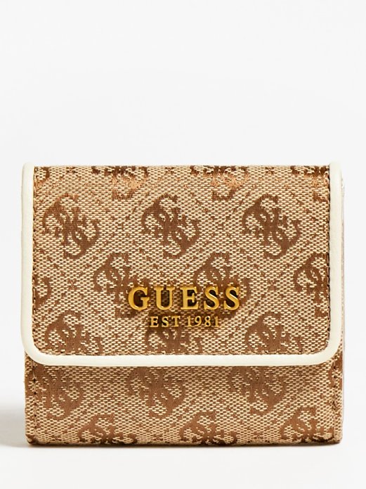 Aviana 4g Logo Mini Novčanik Guess Shopping Bijeli