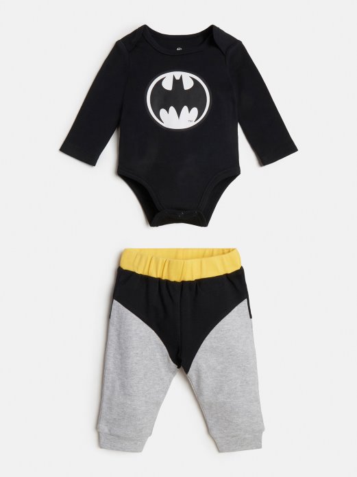 Batman Print Body Hlače Set Guess Shopping Crna