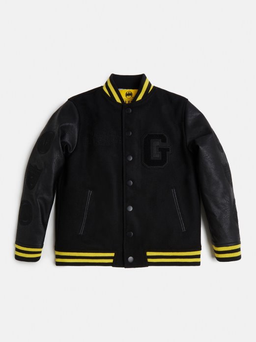 Batman Print Bombarder Guess Shopping Black