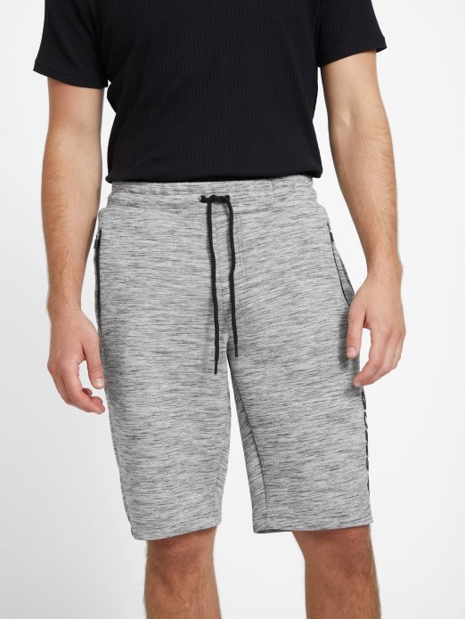 Berto Logo Kratke Hlače Guess Shopping Svijetlo Melange Siva