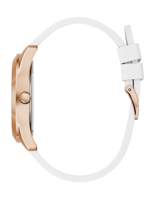 Bez Boje Bijeli Silikonski Kamenčići Analogni Sat Pogodite Kupovati