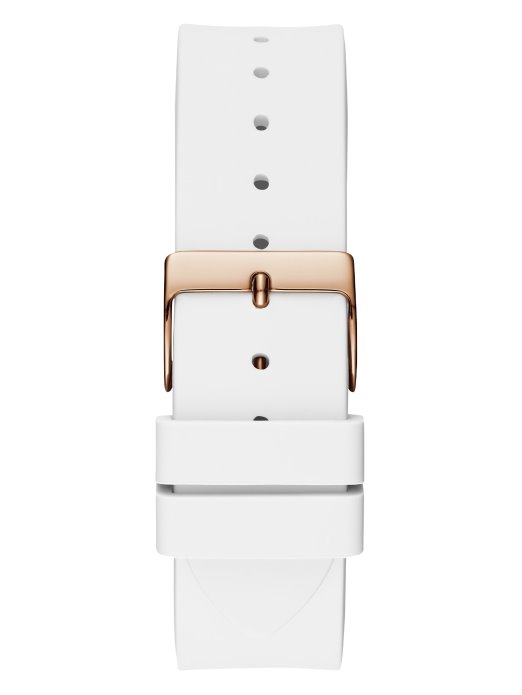 Bez Boje Bijeli Silikonski Kamenčići Analogni Sat Pogodite Kupovati