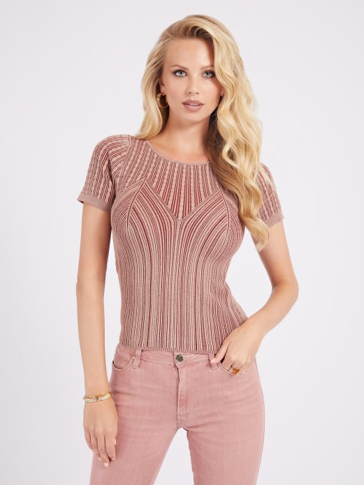 Bež Guess Gornji Dio Džempera Od Mješavine Viskoze