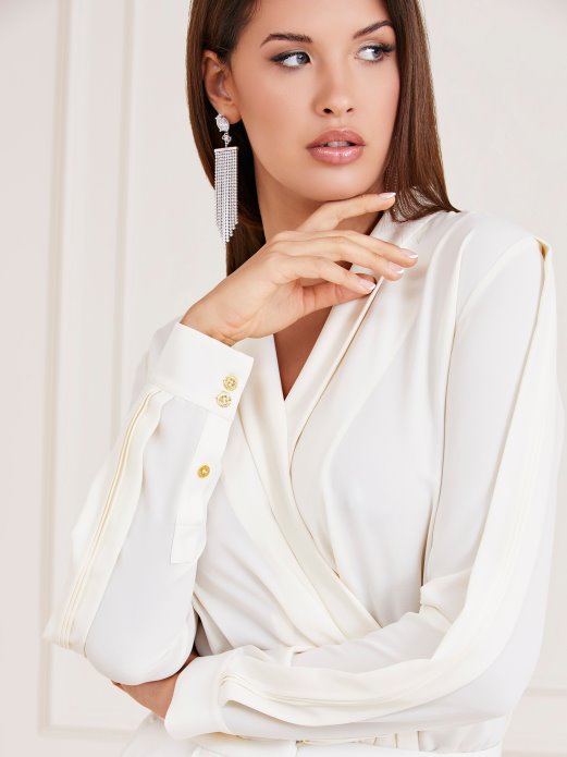 Bež Guess Shopping Marciano Front Wrap Up Tijelo