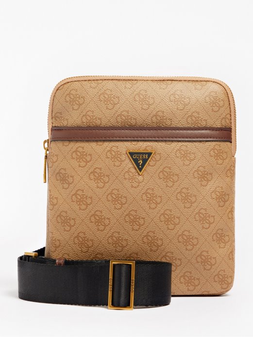 Bež Guess Shopping Vezzola 4g Logo Mini Crossbody