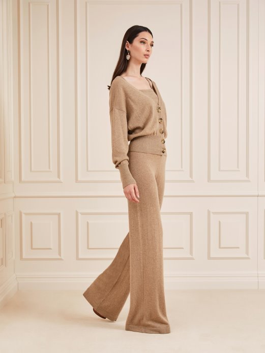 Bež Marciano Džemper Od Kašmira Top Guess Shopping