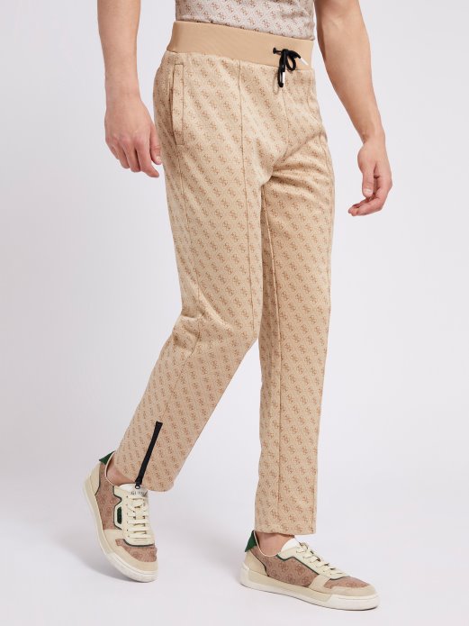 Bež Posvuda Logo Joggers Guess Shopping