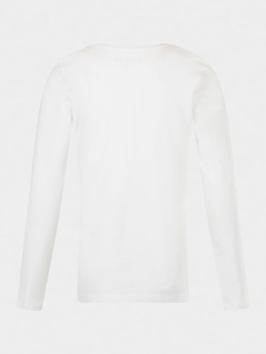 Bijela Guess Majica S Logom Shopping Trokuta