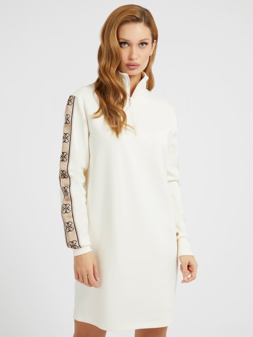 Bijela Guess Shopping Side Logo Haljina