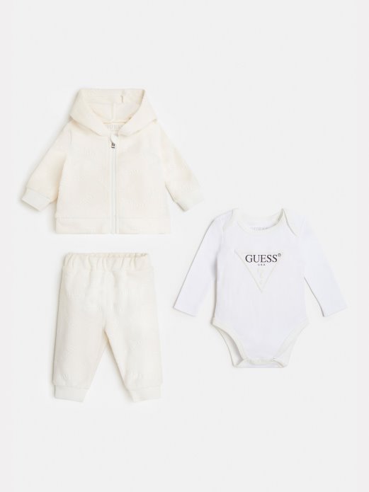 Bijela Guess Shopping ženiljska Majica Hlače Za Tijelo