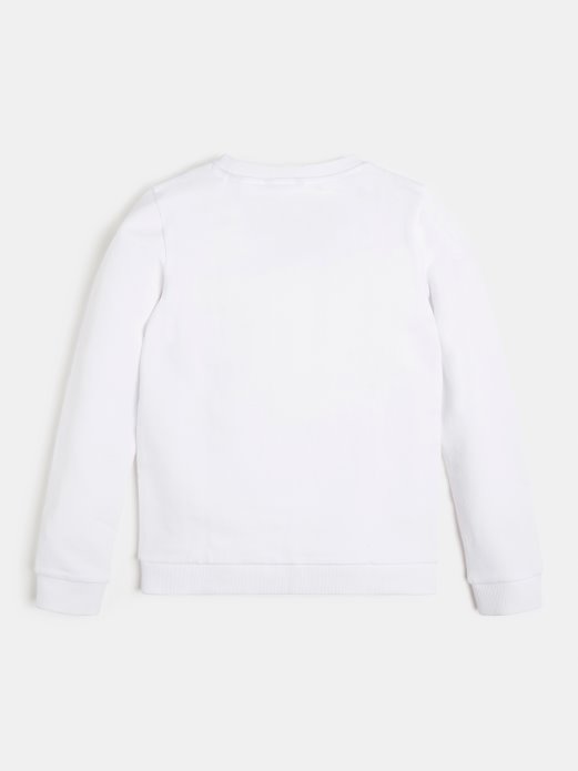 Bijela Guess Trenirka Za Kupovinu S Trokutom S Prednjim Logom