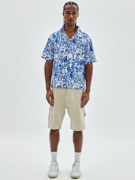 Bijela Multi Guess Majica S Printom Na Sve Strane