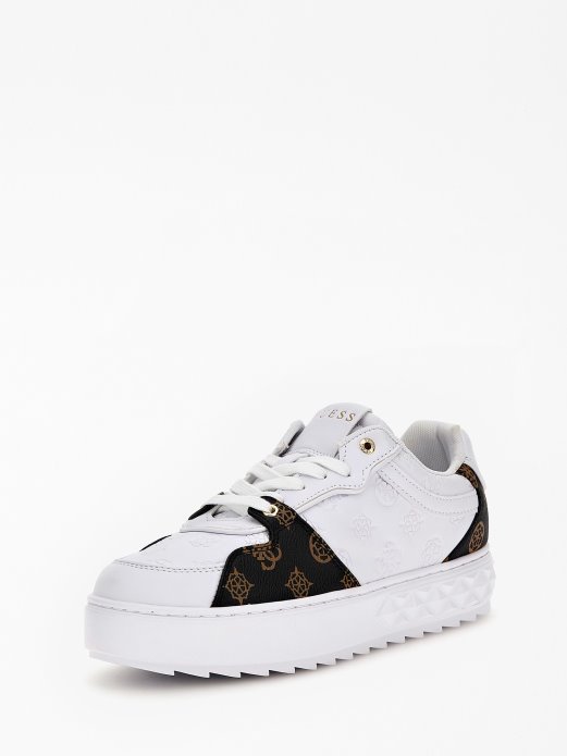 Bijela Multi Guess Shopping Fiena 4g Peony Logo Tenisica