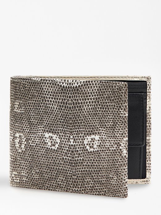 Bijeli Guess Shopping Python Print Večer Novčanik