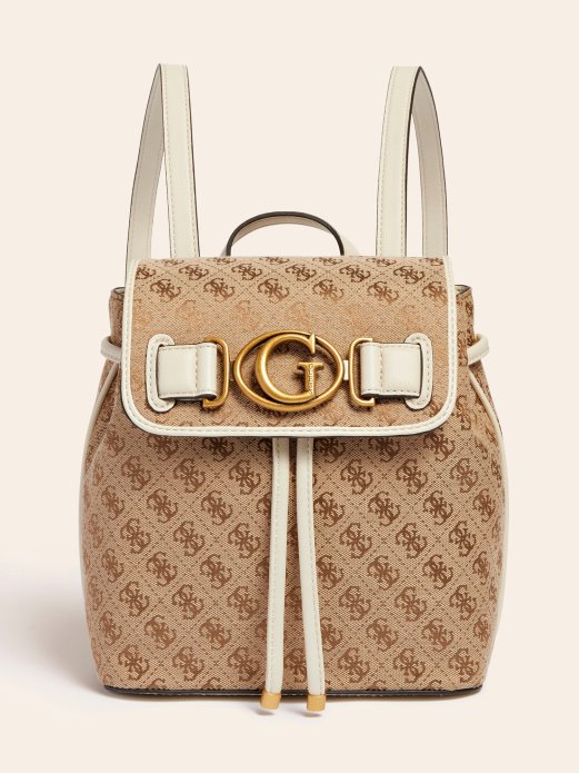 Bijeli Ruksak Guess Shopping Aviana 4g Logo