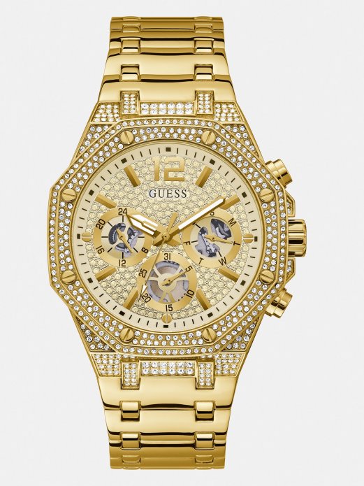 Bijeli Višenamjenski Sat Od Nehrđajućeg čelika Guess Shopping