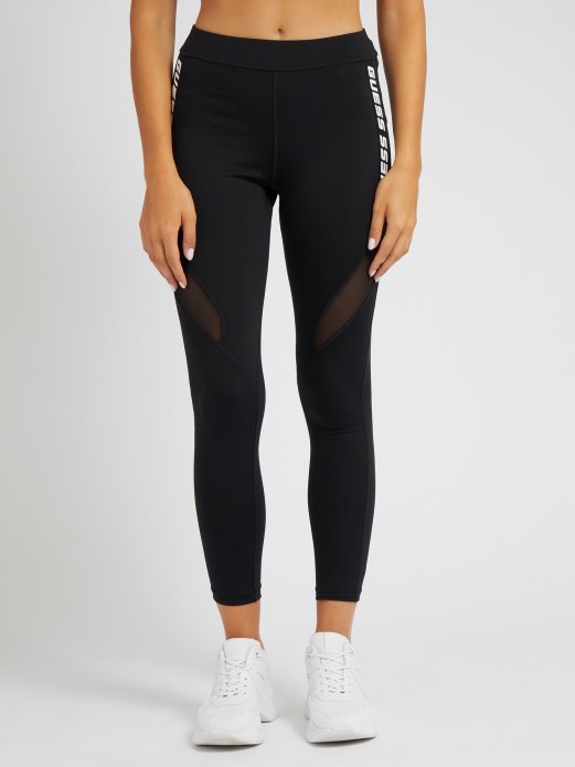 Black Side Logo Legging Guess Shopping