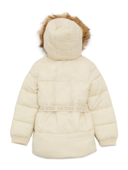 Blažen Pufer Kaput S Remenom (7-14) Vanilija Rumenilo Guess Shopping