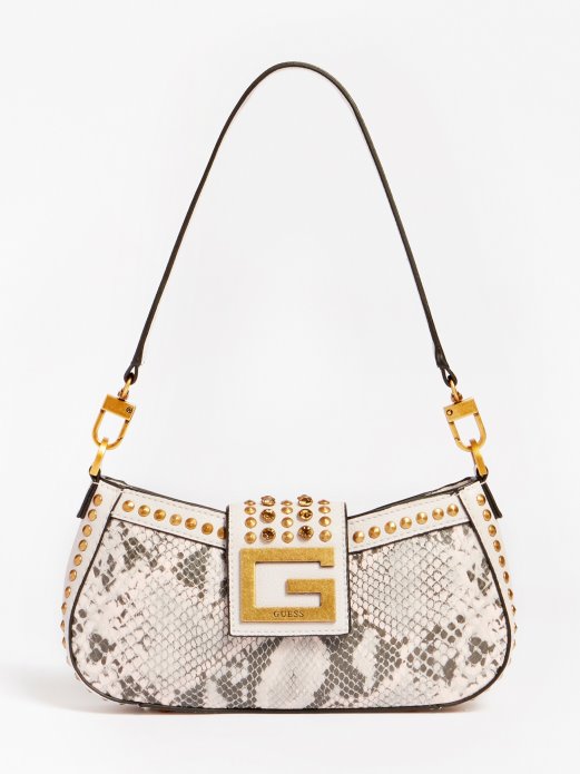 Bling Python Print Torba Za Rame Guess Shopping Multi Pink