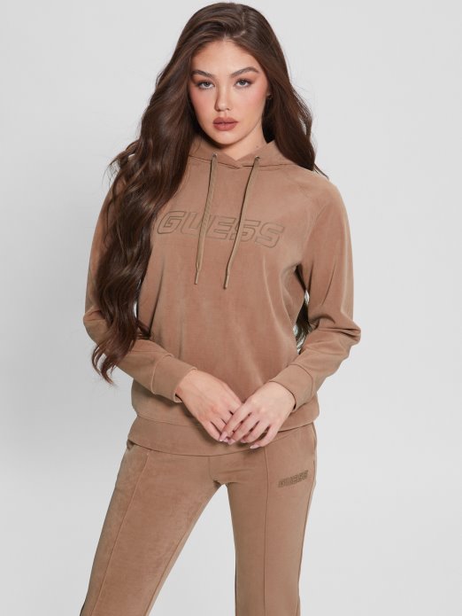 Blondie Euphemia Hoodie Od Umjetnog Antilopa Guess Shopping