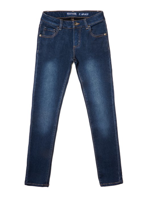 Blue Guess Shopping Klasični Skinny Jaggings Hlače