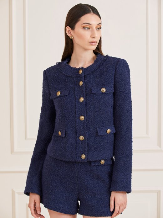 Blue Guess Shopping Marciano Sako Od Tvida