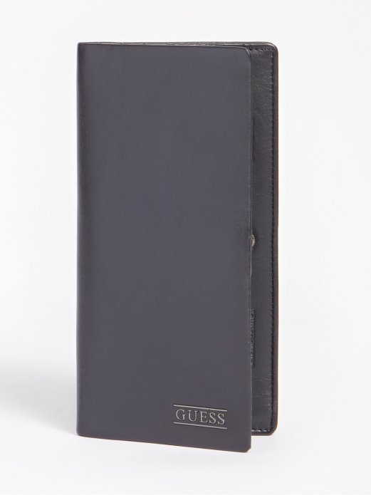 Blue Guess Shopping Novi Boston Novčanik Od Prave Kože