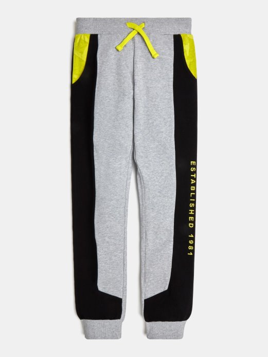 Bočni Logotip Aktivne Hlače Sive Multi Guess Shopping