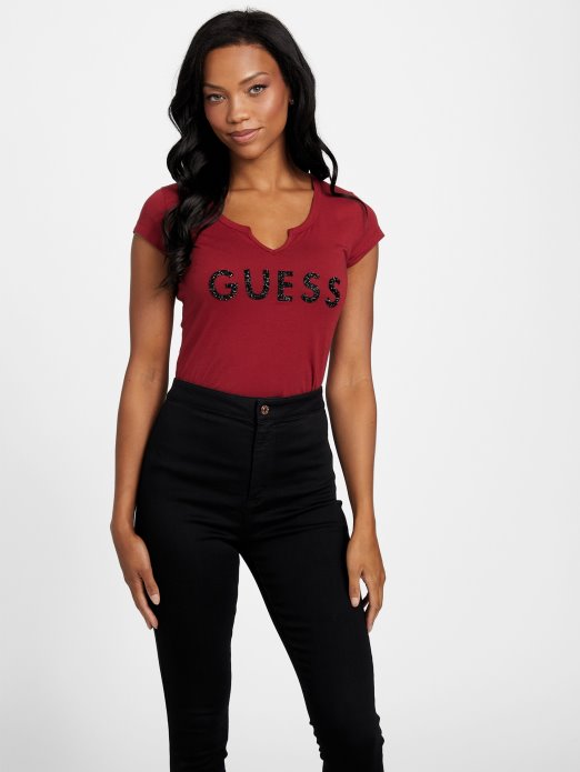 Božikovina Crush Tee Guess Shopping Beet Juice Red