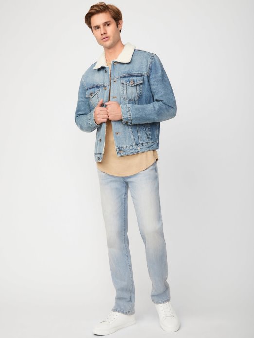 Braun šerpa Jakna Srednje Pranje Guess Shopping