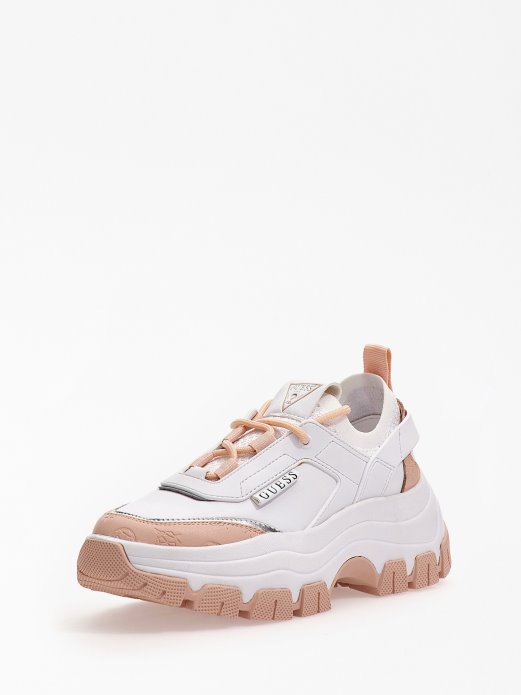 Braydin Logo Tenisice Za Trčanje Bijele Pogodite Shopping