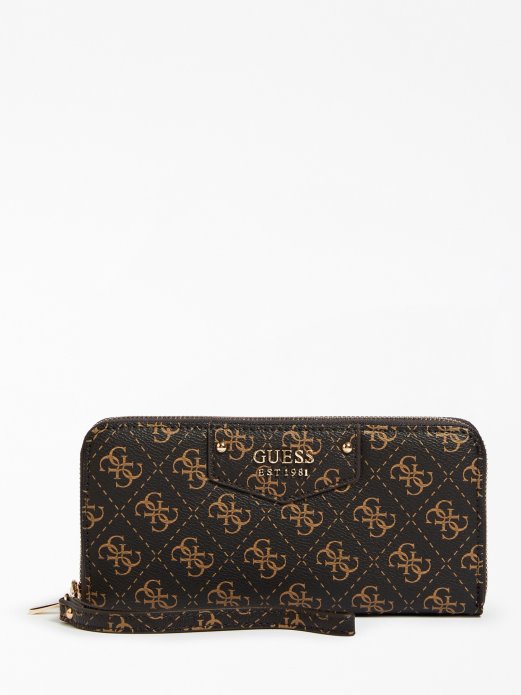 Brenton Eko Maxi Novčanik Guess Shopping Smeđa