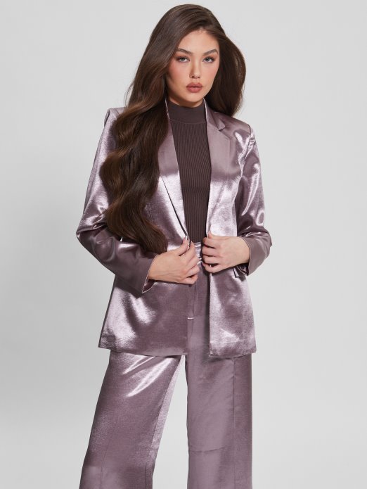 Breta Satenski Sako Roza Ljubičasta Guess Shopping