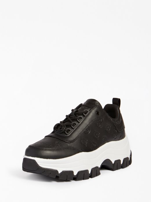 Bria 4g Peony Logo Tenisica Za Trčanje Crna Guess Shopping