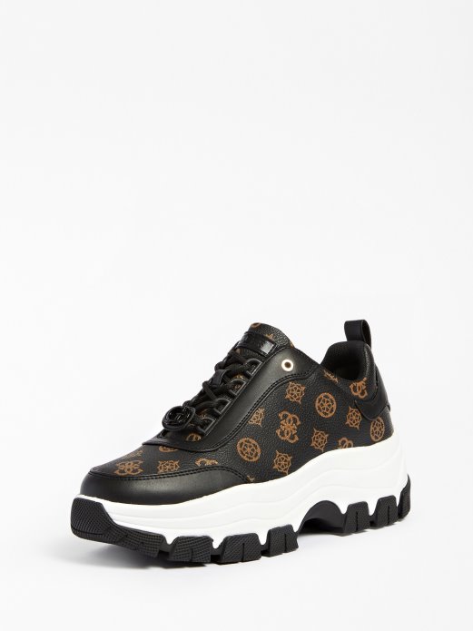 Bria 4g Peony Logo Tenisica Za Trčanje Crna Multi Guess Shopping