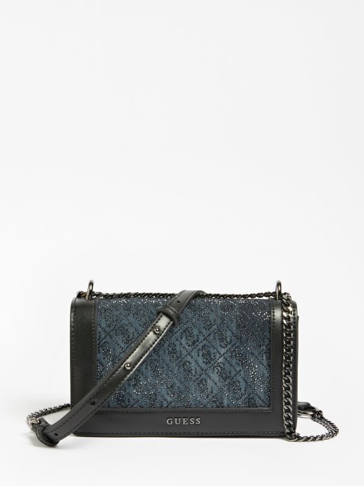 Brilla 4g Logo Torba Za Preko Ramena Guess Shopping Crna