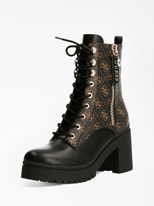 Cabra 4g Logo Borbena čizma Guess Shopping Smeđa