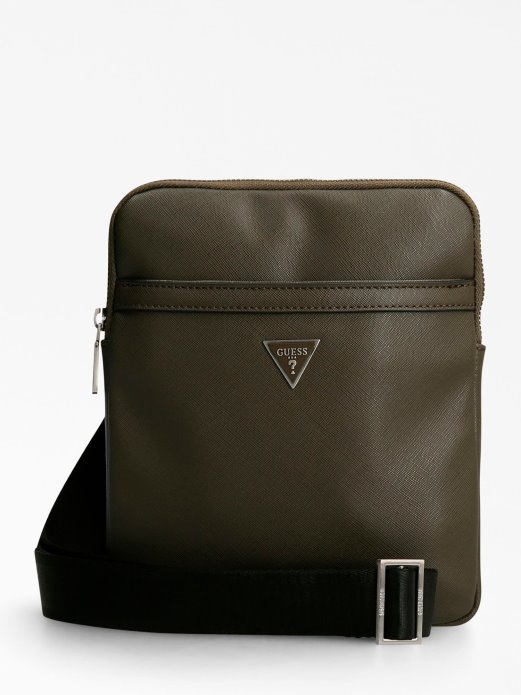 Certosa Saffiano Mini Peat Preko Ramena Siva Guess Shopping