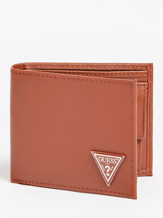 Certosa Saffiano Novčanik Smeđa Guess Shopping