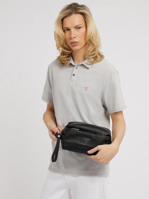 Certosa Saffiano Torbica Crna Guess Shopping